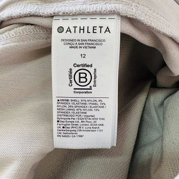 Athleta Headlands Hybrid Mid Rise Jogger Pants in Birch Grey - Picture 11 of 12